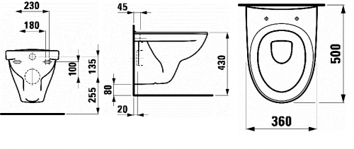 Laufen Pro-N 820958