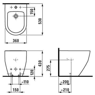 Laufen Pro 832952