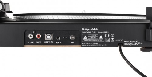 Kruger&Matz TT-501