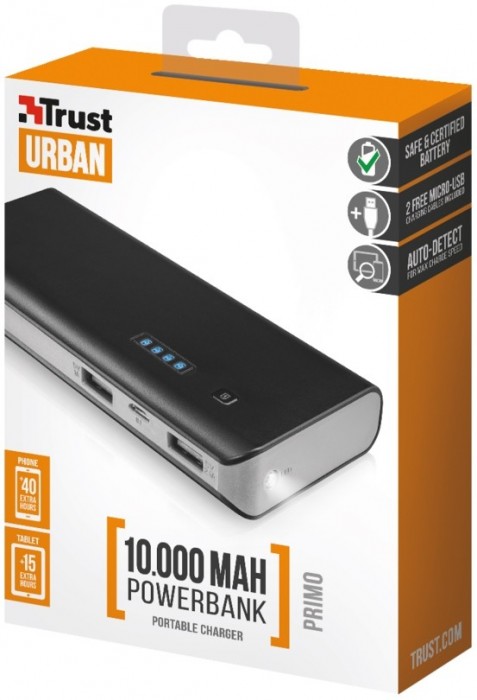 Trust Primo Power Bank 10000