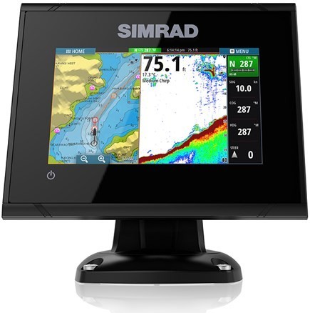 Simrad GO5 XSE Basemap and TotalScan