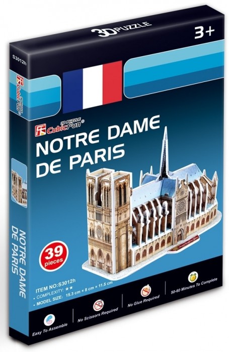 CubicFun Mini Notre Dame De Paris S3012h