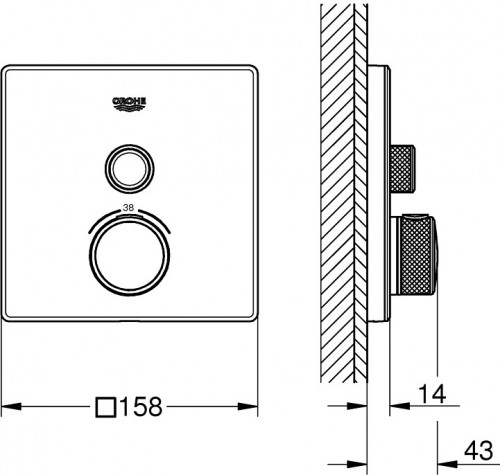 Grohe SmartControl 29153