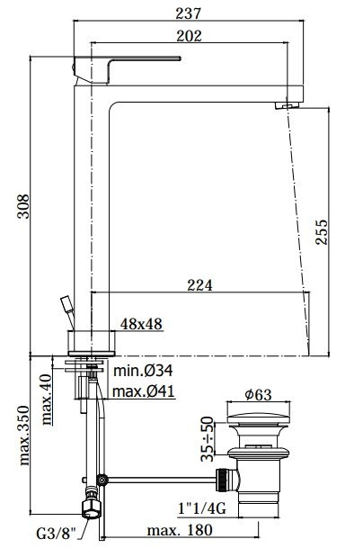 Paffoni Elle EL 085