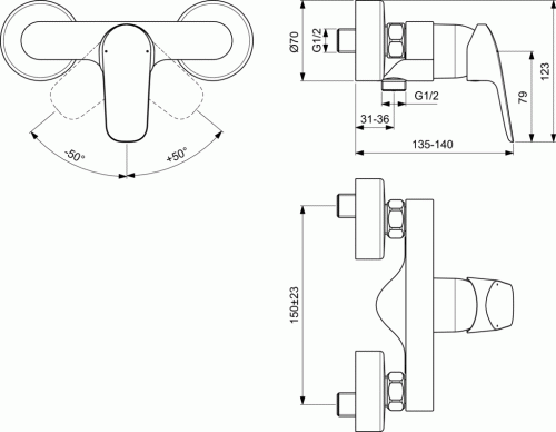 Ideal Standard CeraFlex B1720AA