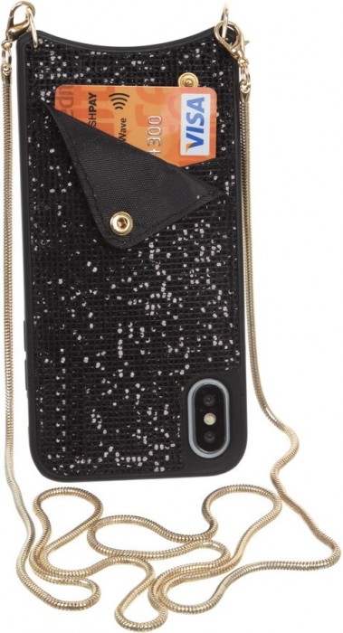 Becover Glitter Wallet Case for iPhone Xs Max