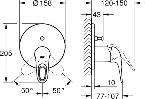 Grohe Eurostyle 24049