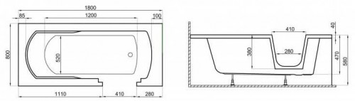 Polimat Avo 180x80