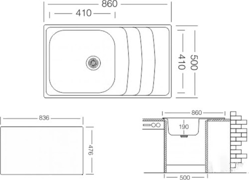 Ukinox Wave L 860 500 GT 8K