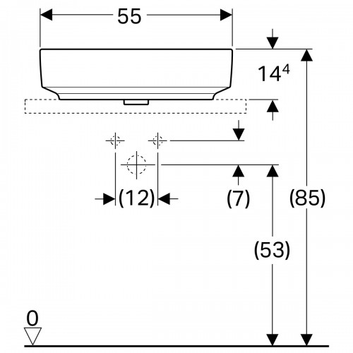Geberit VariForm 55 500771012