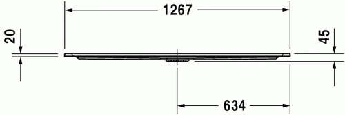 Duravit Starck Slimline 720135