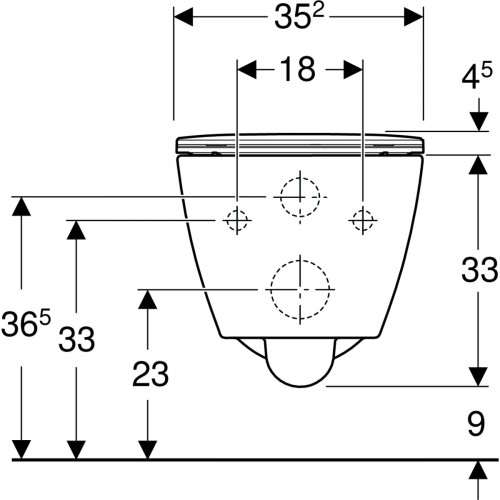 Geberit Smyle Square 500685011