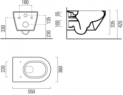 GSI ceramica Kube 891511