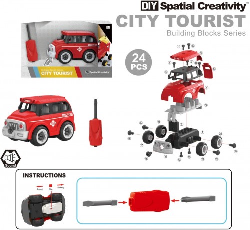 DIY Spatial Creativity City Tourist LM8072-SZ-1