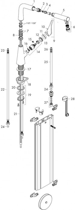 Hansgrohe Metris M71 73812000