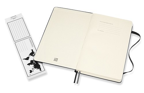 Moleskine Plain Notebook Expanded Black