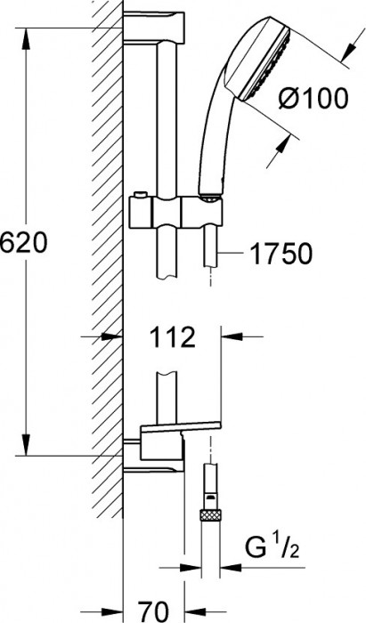 Grohe Tempesta Cosmopolitan 100 26083001