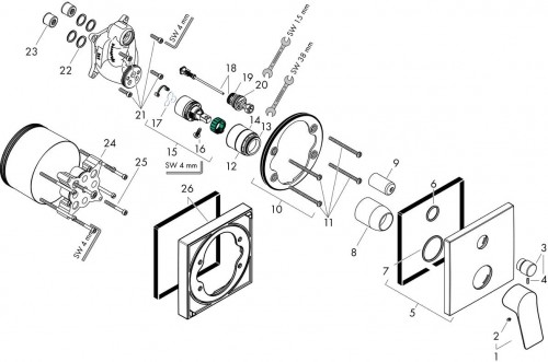 Hansgrohe Vivenis 75415000