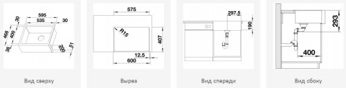 Blanco Cronos XL 6-IF 525025