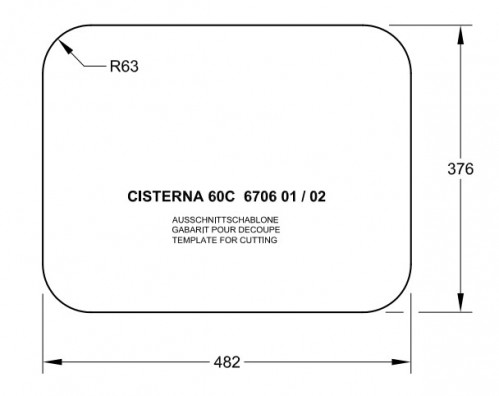 Villeroy & Boch Cisterna 60C 670601R1