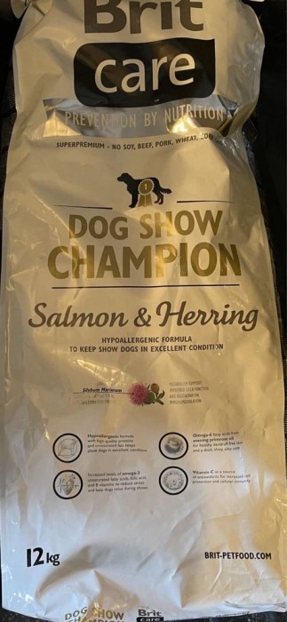 Brit Care Dog Show Champion Salmon/Herring 3 kg