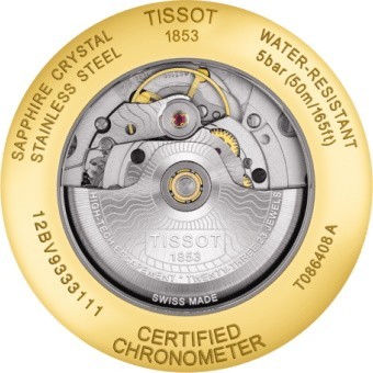 TISSOT Luxury Automatic COSC T086.408.22.036.00