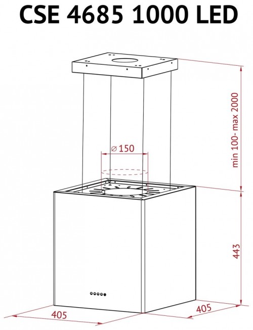 Perfelli CSE 4685 I 1000 LED