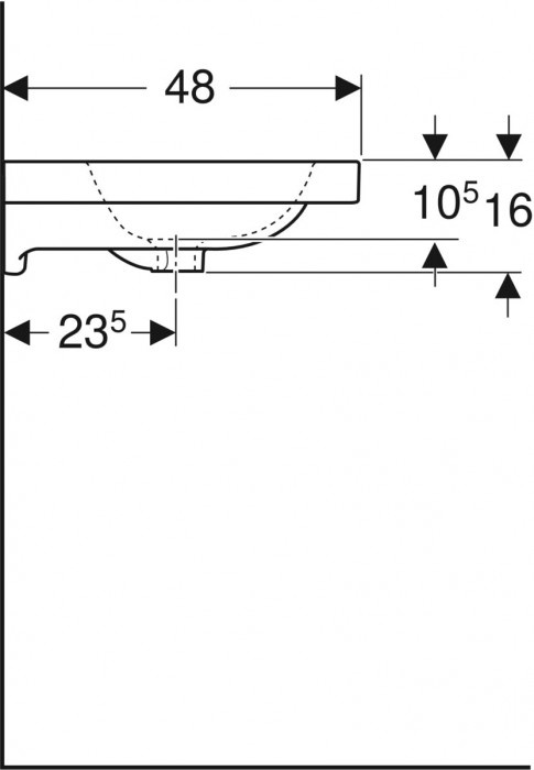 Geberit iCon Light 75 501.839.00.1