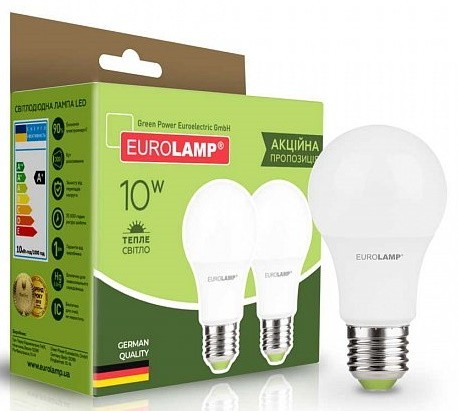 Eurolamp LED EKO A60 10W 3000K E27