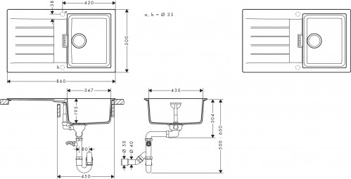 Hansgrohe S52 S520-F345 43356170