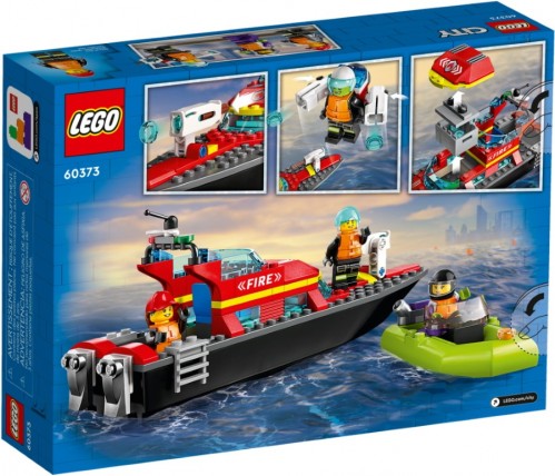 Lego Fire Rescue Boat 60373