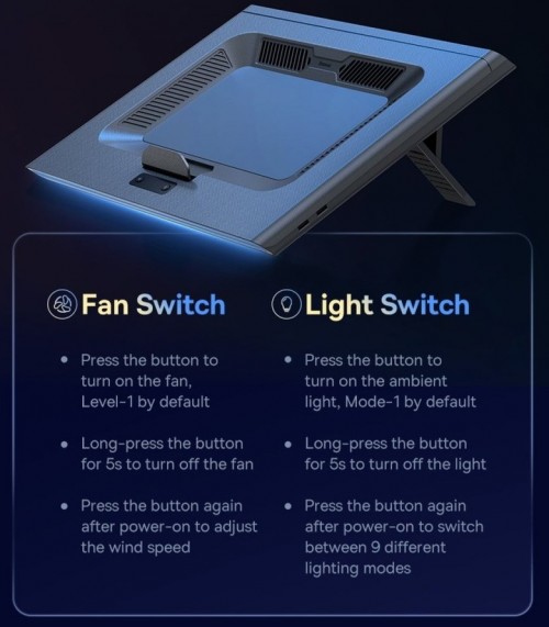 BASEUS ThermoCool Heat Dissipating Laptop Stand