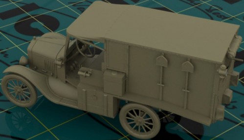 ICM Model T 1917 Ambulance (1:35)