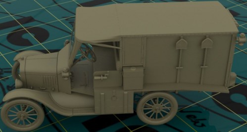 ICM Model T 1917 Ambulance (1:35)