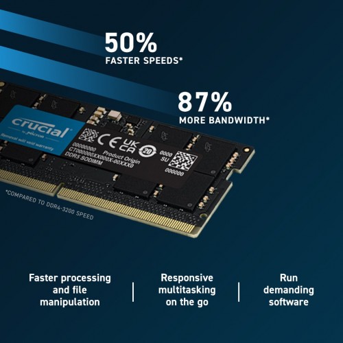 Crucial DDR5 SO-DIMM 2x24Gb