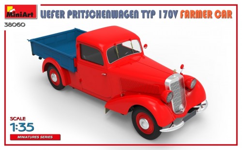 MiniArt Liefer Pritschenwagen Typ 170v Farmer Car (1:35)