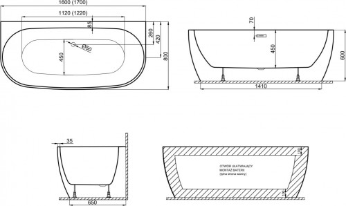 Polimat Risa 160x80 00477