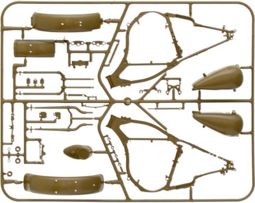 ITALERI WLA 750 U.S. Motorcycle (1:9)