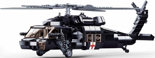 Sluban US Medical Army Helicopter M38-B1012