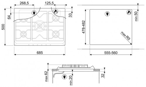 Smeg SDR70XG5