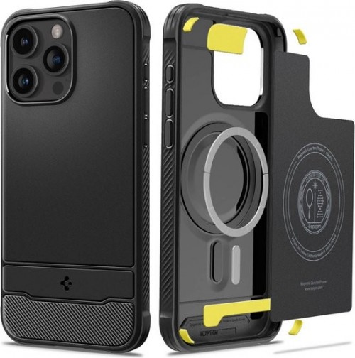 Spigen Rugged Armor with MagSafe for iPhone 15 Pro Max