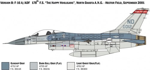 ITALERI F-16 A Fighting Falcon (1:48)