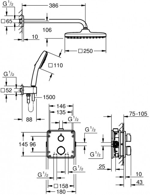 Grohe Precision Thermostat 34882000