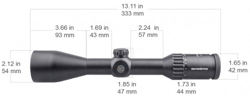 Vector Optics Continental 2-12x50 G4