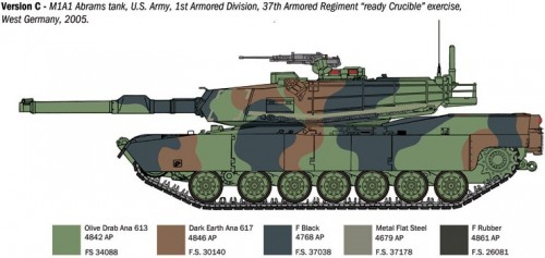 ITALERI M1A1 Abrams (1:35)