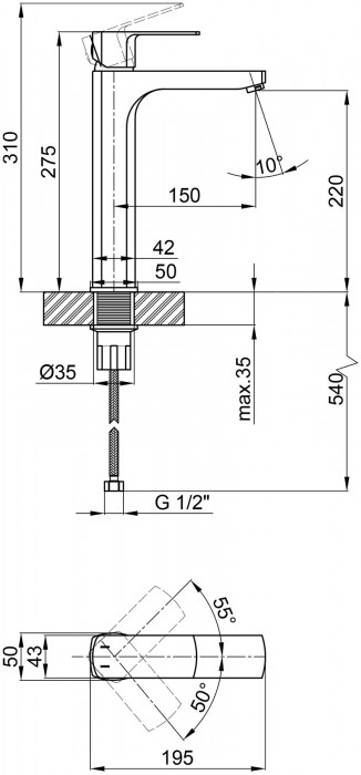 Q-tap Lipno QTLIPNO1023H101CB45464