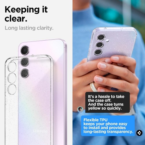 Spigen Liquid Crystal Glitter for Galaxy A55