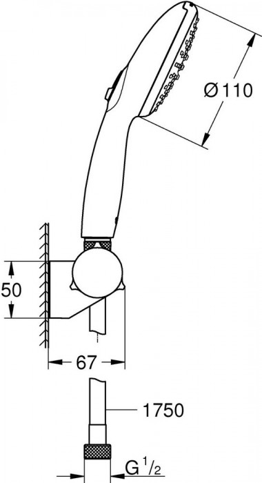 Grohe Tempesta 110 27601003