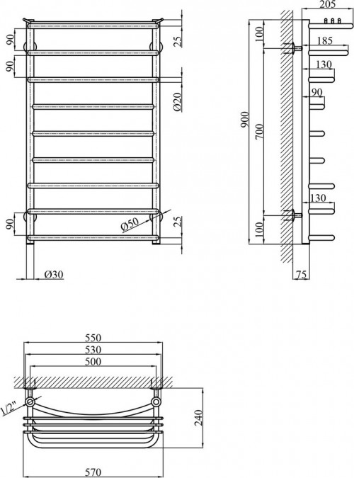 KRONER Kanna 530x900 CV032346