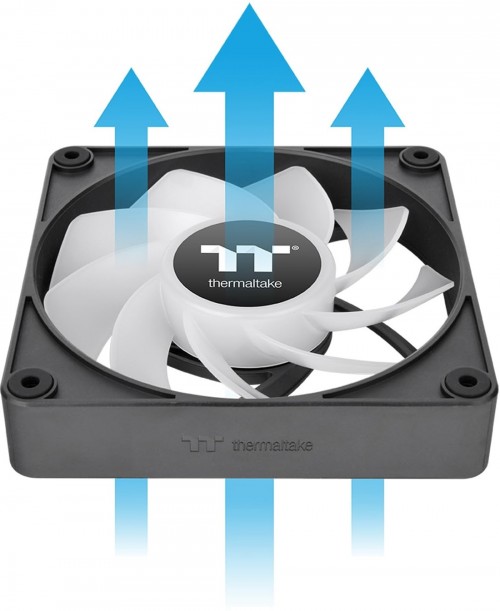 Thermaltake CT140 EX Reverse ARGB Black (3-Fan Pack)
